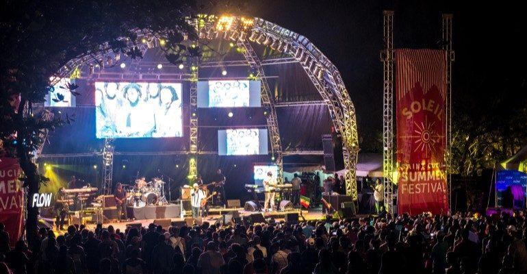 St Lucia Jazz Festival — Two for the Row'd